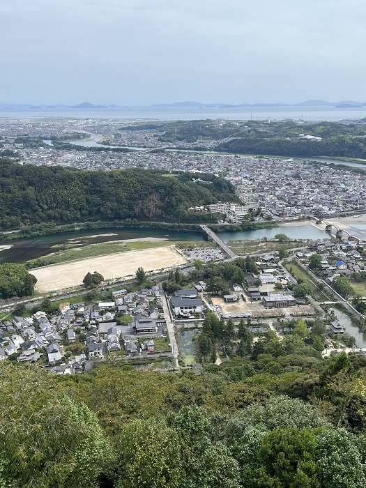 天守閣からの眺め