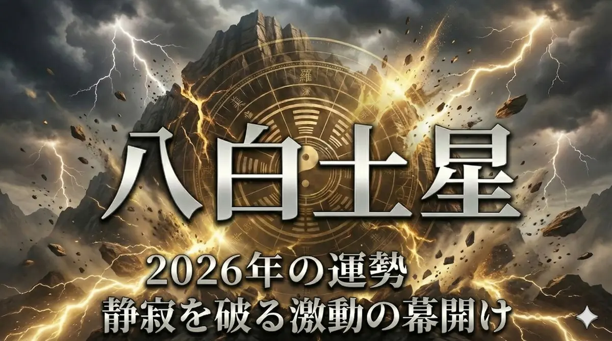 2026年八白土星の運勢