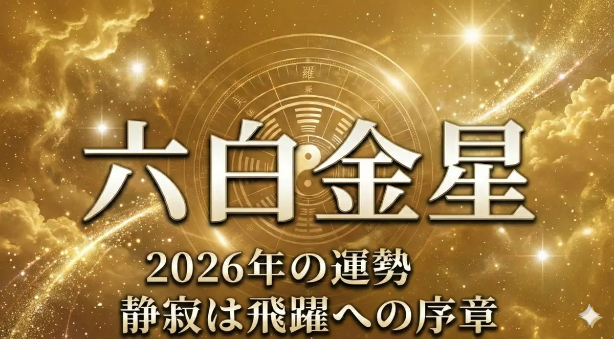 2026年六白金星の運勢