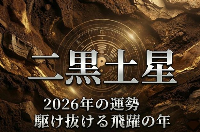 2026年二黒土星の運勢